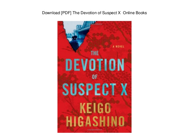 the devotion of suspect x epub download sites